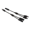 Y ramificada conector de cable solar MFF+MMF